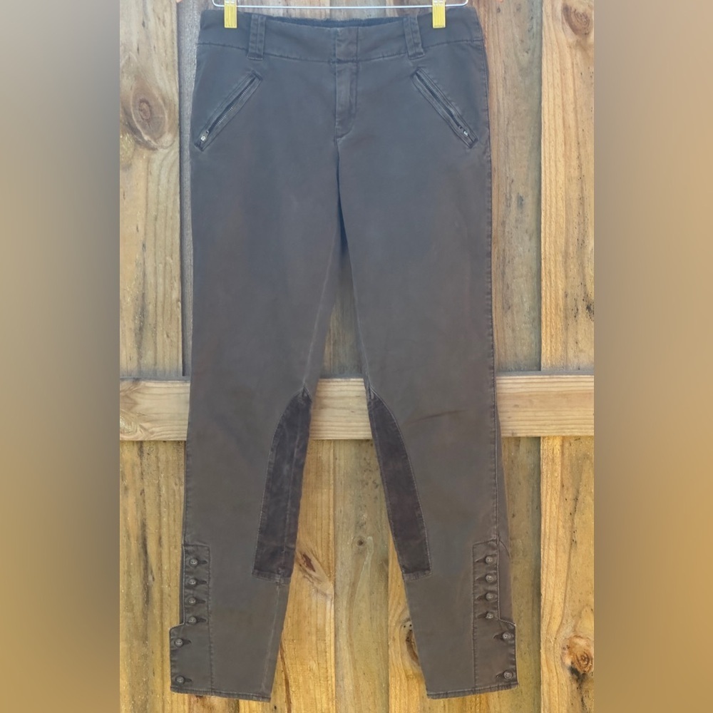 Anthropologie Daughters of the Liberation Size 27 Pants with unique bottoms